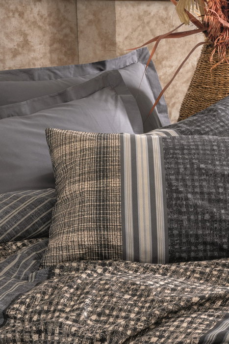 L'essentiel linge de maison Timbre - Antracita